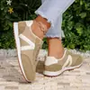 Zapatos de Mujer con Cordones Talla Grande 2026 Primavera y Otoño Nuevos Ligeros Simples Deportivos Casuales Comercio Exterior al por Mayor Zapatos de Entrenamiento Alemanes