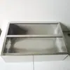 Tienda de té con leche acero inoxidable 1/9, 1/6 platos de porción cajas de mermelada estante de almacenamiento de alimentos para condimentos estante de mesa de operaciones material tazón