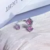 Anillo Abierto Multicolor de Diamantes de Zirconia Completos Más Vendido de Xiaohongshu, Lujo Accesible, Gama Alta, Anillo de Diseño de Nicho Super Brillante
