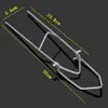 En stock artículos de pesca metal simple soporte para caña de mar mesa de caña de mar soporte de batería para pesca estaca de tierra equipo de pesca Accesorios Mayoreo