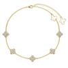 Pulsera de tobillo estilo INS nueva de plata de ley S925 para mujer, sentido de alta gama, diseño exquisito de trébol de cuatro hojas y mariposa, pulsera de tobillo de moda de lujo ligero