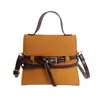 Bolso de Mano Pequeño Cuadrado con Bloques de Color de Diseño de Nicho de Moda para Mujer 2026 Nuevo Estilo Bolso de Hombro para Viajes Diarios Bolso Cruzado de Moda