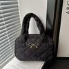 Bolso Tote Cuadrado Pequeño Lingge de Nuevo Estilo para Mujer 2024 Bolso de Mano Moda Femenina Gran Capacidad Hombro Axila para viajero