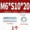 Porca Sextavada Estendida Galvanizada Conector Redondo Porca Sextavada Haste Rosqueada Haste Rosqueada Conexão Tampa de Rosca M4M5M6M8M10M24