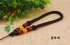 Pieza de mango de ágata natural, cuerda de gema de alta calidad, cuerda de mano, juego de texto, accesorios de joyería, cuerda de mango de bricolaje, cuerda al por mayor