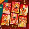 Ruixiang 2027 Año de la Oveja Paquete Rojo Estilo Nuevo Li Shi Feng Creativo Caricatura de Oveja Zodiaco Festival de Primavera Año Nuevo Bolsa de Paquete Rojo Venta al por Mayor