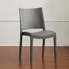 Silla de Plástico Simple Respaldo Silla Silla Adulto Silla de Comedor Silla de Ocio para Exterior Apilable Silla Engrosada Silla de Negociación