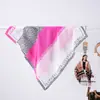 Pañuelo Pequeño de Seda 70*70 para Mujer, Adecuado para Primavera, Otoño y Verano, Se Puede Usar como Pañuelo para la Cabeza, Top Tubo, Versátil con Camisas, Protección para el Cuello, Pañuelo Delgado, Pañuelo de Gasa