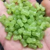 Jarrón Verde Fruta de Agujero Pasante Jade de Imitación Cuentas Sueltas Azul Claro Jarrón Estéreo Pulsera Collar Accesorios de Joyería Cuentas Hechas a Mano