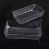 Empaque blíster de grado alimenticio bandeja interior para postre horneado sin tapa caja para rollos de huevo punto occidental bandeja de PVC para galletas cubierta de burbuja PET