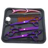 Conjunto Profissional de Tesouras de Cabeleireiro para Cabeleireiros, Tesoura Desbastadora para Barbeiros e Tesoura Desbastadora para Franjas