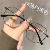 31213 Nuevo Armazón de Metal para Lentes Poligonales Lentes para Miopía Mujer Retro Metal Ultra Ligero Armazón para Lentes Venta al por Mayor