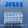 Consumíveis de Laboratório Tubo de Ensaio Plástico Tubo de Ensaio de Poliestireno Com Suporte para Tubos de Ensaio 6 furos 10 furos 24 furos