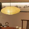 Lámpara de araña estilo wabi-sabi de dinero antiguo para dormitorio de estilo japonés para exportación, adecuada para la decoración de restaurantes, casas de huéspedes y estudios.