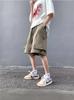 Pantalones cortos de trabajo funcionales de estilo americano para hombre, pantalones casuales, pantalones deportivos de marca de moda, pantalones de longitud media