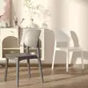 Silla de Comedor con Respaldo, Engrosada, Plegable, Cómoda para Estar Sentado Mucho Tiempo, Adecuada para Uso Doméstico, Plástico, Tamaño Pequeño, Resistente, Adecuada para Adultos, Uso Comercial