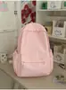Mochila fofa de bolinhas estilo coreano ins transfronteiriça, nova, grande capacidade, para estudante do ensino fundamental e médio, mochila de viagem