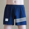 Roupa íntima, Cueca Boxer de Algodão Cintura Média, Boxer de Tamanho Grande, Boxer para Jovens Homens, Respirável e Antibacteriano para o Verão