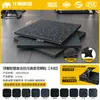 Tapetes para Piso de Gimnasio Tapetes Absorbentes de Impacto para Interiores Aislamiento Acústico Esterilla de Goma con Absorción de Impacto para Ejercicio con Mancuernas Almohadilla Deportiva Antideslizante para Barras de Pesas