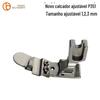Pé Calcador para máquina de costura reta P351 dobrável não amassa ajustável 1.2.3 calcador acessórios para máquina de costura reta pé calcador