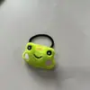 Broche Animal de Pelúcia Desenho Animado Grampo de Cabelo para Meninas, Presilha Lateral de Sapo Fofo para Franja, Elástico de Cabelo Pequeno Presente para Mulheres