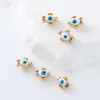 Colgante Pequeña Tortuga Goteo de Aceite Accesorios para Ojos Joyería Hecha a Mano DIY Accesorios Colgantes Pequeños de Aleación Accesorios para Pendientes