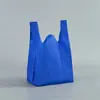 Bolsa Sacola Não Tecida Pronta, Sacola de Compras de Supermercado Impressível com Logo Personalizável, Bolsa Tote Publicitária Estilo Colete