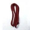 Cordón de 4 mm Suministro Directo de Fábrica Cordón Redondo Tejido de Rejilla Negra Accesorios para Ropa Piezas Hechas a Mano