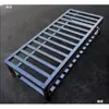 Rack à Prova de Umidade de Aço Inoxidável para Arroz e Macarrão Prateleira Comercial Prateleira de Armazenamento Camada Única Suporte para Farinha de Chão Prateleira de Chão para Cantina