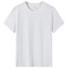 Playera de Manga Corta de Algodón Puro para Hombre Cuello Redondo Uniforme de Clase Camiseta de Marca Trendy Color Puro Publicidad Camiseta Cultural Ropa de Trabajo Logo Personalizado