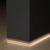 Rodapé Embutido de Liga de Alumínio com Luz Rodapé de 10cm com Canaleta para Luz Linha de Canto Rodapé Luminoso Oculto