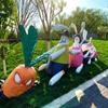 Fabricante de Esculturas de Dibujos Animados Personalizadas de Fibra de Vidrio, Figuras de Animales para Jardines Emblemáticos, Esculturas Decorativas para Fachadas de Tiendas y Centros Comerciales