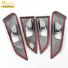 Adecuado para el marco decorativo del cuenco de la puerta interior del CX-4, manija interior galvanizada del CX-4, cubierta a prueba de rayones del cuenco de la puerta, accesorios para el automóvil
