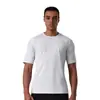 2026 Camiseta Leve Masculina Solta Primavera e Verão Esportiva Secagem Rápida Manga Curta Corrida Sem Costura Roupa de Secagem Rápida Transfronteiriça Tamanho EUA