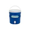 Cubo Isotérmico Redondo de 3.8L con Salida de Agua, Caja Isotérmica Refrigerada para Llevar, Portátil para Coche, Cubo Isotérmico Portátil para Exteriores