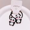 HD4257 lindo mini panda anillo para el pelo dulce chica tamaño pequeño pinza de agarre pinza de pico de pato nuevo moderno genial nuevos accesorios para el cabello