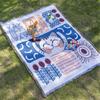 Manta de picnic estilo étnico para exteriores, tienda de campaña, manta multifuncional, manta para sofá, funda de toalla para sofá, manta para acampar, manta para picnic