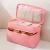 Organizador de Bolsa de Almacenamiento de Ropa Interior de Viaje para Viajes de Negocios y Vacaciones, Bolsa de Almacenamiento Separado para Ropa Interior y Sostén, Almacenamiento de Doble Capa