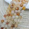 Vendas Diretas de Fábrica Pedra Natural Ágata do Golfo Pérsico 6~10mm Contas Redondas Contas Soltas Acessórios para Joias DIY Atacado
