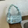 Bolsa Pequena Exquisita Super Popular para Mulheres, Nova Tendência de Verão 2026 com Bolinhas, Bolsa de Ombro Transversal para o Dia a Dia