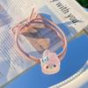 Clip de tiburón transparente Sanrio Fine Flash Estilo igual al de Caperucita Roja Pinza pequeña para el pelo Pinza para el pelo Coulomi Corazón de niña linda Accesorios para el cabello