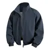 Nueva Chaqueta Bomber Vintage de Trabajo con Cuello Alto para Hombre de Primavera y Otoño, Chaqueta Casual Versátil Corta Holgada Estilo Americano en Stock