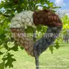 Producto Nuevo Único y Más Vendido para Comercio Exterior: Nido de Pájaro Corazón Nido de Pájaro para Exteriores Decoración de Jardín para Exteriores
