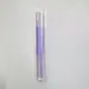 Cuchillo de recorte de cejas de doble filo para damas, artefacto especial de recorte de cejas macro, cuchillo de afeitar de cejas seguro antiarañazos para recorte de cejas de principiantes