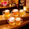 Nueva Serie de Juguetes de Comida Taza de Cerveza Realista Adornos de Resina Casa de Muñecas en Miniatura Mostrador de Bar Accesorios para Juguetes de Comida Mini DIY