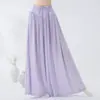 Nueva camisa de estilo chino con cuello redondo, cordón y manga larga para mujer, ropa de práctica de danza clásica estilo nacional, top de baile entallado a la cintura