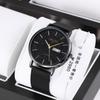 Reloj Marca Suiza Movimiento Automático Calendario para Hombre Manecillas Espejo de Acero Reloj Doméstico Reloj para Hombre No Mecánico