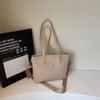 Bolso de Axila Textil Transfronterizo Más Vendido 2025 Nuevo Casual Simple Bolso de Hombro Gran Capacidad Crossbody Tote Bag