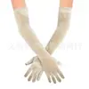 Accesorios para Mujer de los Años 1920 Spandex Satén Flocado Guantes de Charol Accesorios de Disfraz para Fiesta de Baile Transfronteriza en Stock