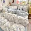 2026 Nuevo Modelo 110g Algodón Nube de Alto Peso Juego de Cuatro Piezas para Dormitorio Estudiantil Cama Individual, Juego de Tres Piezas para Estudiantes de Dormitorio